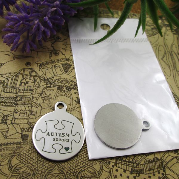 40pcs--"autism speaks"stainless steel charms more style for choosing diy charms pendants for necklace, Bronze;silver
40pcs--"autism speaks"stainless steel charms more style for choosing diy charms pendants for necklace, Bronze;silver