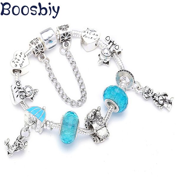 boosbiy fashion cute cartoon blue crystals beads charm bracelets women fit orginal diy brand bracelet jewelry gift, Golden;silver
boosbiy fashion cute cartoon blue crystals beads charm bracelets women fit orginal diy brand bracelet jewelry gift, Golden;silver
