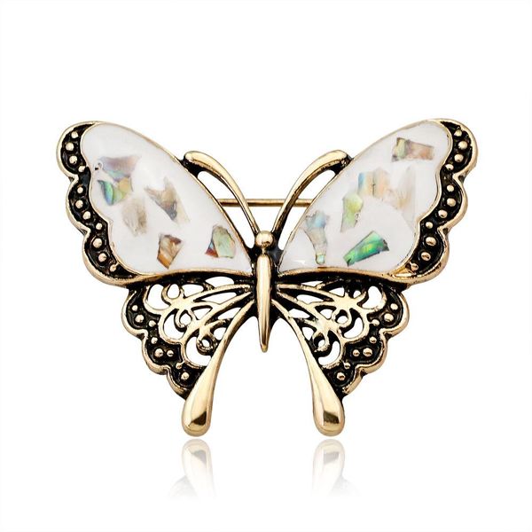 women wedding crystal shell butterfly brooches jewelry for women gifts female jewelry, Gray
women wedding crystal shell butterfly brooches jewelry for women gifts female jewelry, Gray