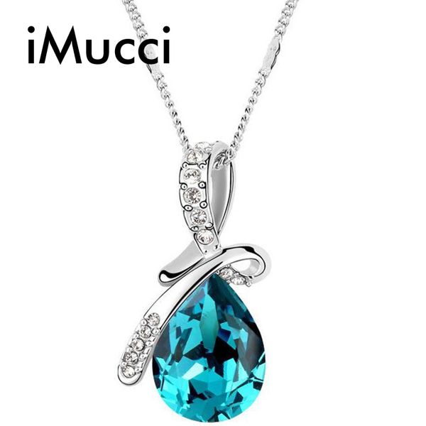 imucci women water drop shape pendant necklaces crystal necklace chain elegant lady jewelry gift women accessories, Silver
imucci women water drop shape pendant necklaces crystal necklace chain elegant lady jewelry gift women accessories, Silver
