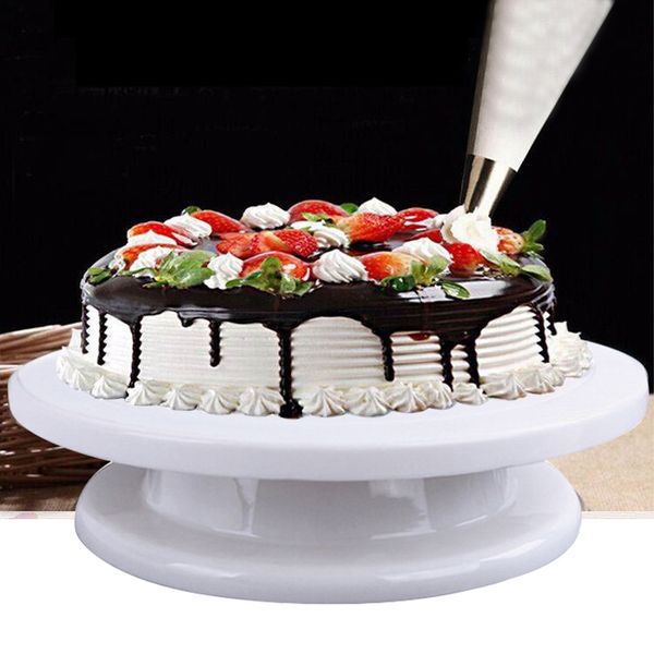 plastic cake plate turntable rotating anti-skid stand decorating rotaring table spatula diy baking kitchen tool other bakeware
plastic cake plate turntable rotating anti-skid stand decorating rotaring table spatula diy baking kitchen tool other bakeware