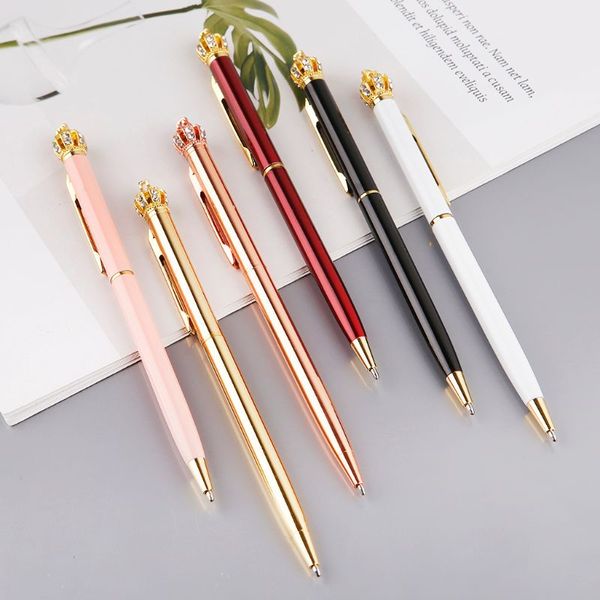 cute kawaii diamond crown ballpoint pens for school office supplies writing stationery, Blue;orange
cute kawaii diamond crown ballpoint pens for school office supplies writing stationery, Blue;orange