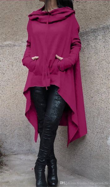 нерегулярные длинные женские толстовки осень свободные с длинным рукавом с капюшоном сплошной цвет женские толстовки плюс размер дизайнер пу, Black 
нерегулярные длинные женские толстовки осень свободные с длинным рукавом с капюшоном сплошной цвет женские толстовки плюс размер дизайнер пу, Black