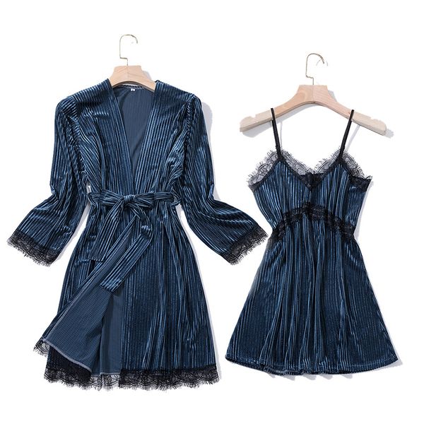 winter velour night robe women 2pc strap suit sleepwear sets casual pajamas home wear nightwear sleep kimono bath gown, Black;red
winter velour night robe women 2pc strap suit sleepwear sets casual pajamas home wear nightwear sleep kimono bath gown, Black;red