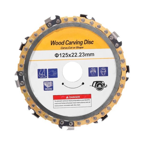 hard alloy wood carving disc 8 / 9 teeth woodworking chain grinder chain saws disc plate tool 115mm / 125mm diameter
hard alloy wood carving disc 8 / 9 teeth woodworking chain grinder chain saws disc plate tool 115mm / 125mm diameter