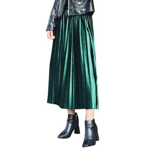 new new 2020 autumn and winter section tight women's velvet high waist skirt pleated skirt high waist velvet pleated, Black
new new 2020 autumn and winter section tight women's velvet high waist skirt pleated skirt high waist velvet pleated, Black