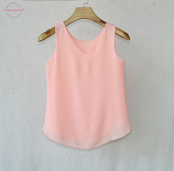 fashion women brand 2020 summer low cut tanks sleeveless v neck chiffon blouse plus size xxl candy colors camisole, White
fashion women brand 2020 summer low cut tanks sleeveless v neck chiffon blouse plus size xxl candy colors camisole, White