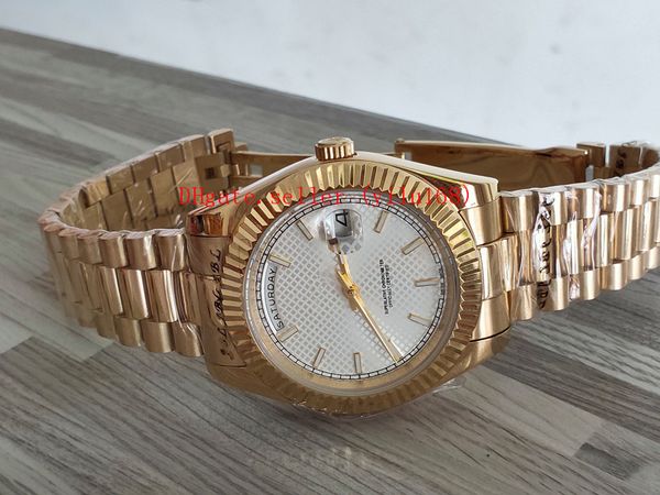 2019 new yellow gold mens watch day date 36mm 40mm self-winding mechanical 228238 movement white mirror mesh fluted bezel concealed fold, Slivery;brown
2019 new yellow gold mens watch day date 36mm 40mm self-winding mechanical 228238 movement white mirror mesh fluted bezel concealed fold, Slivery;brown