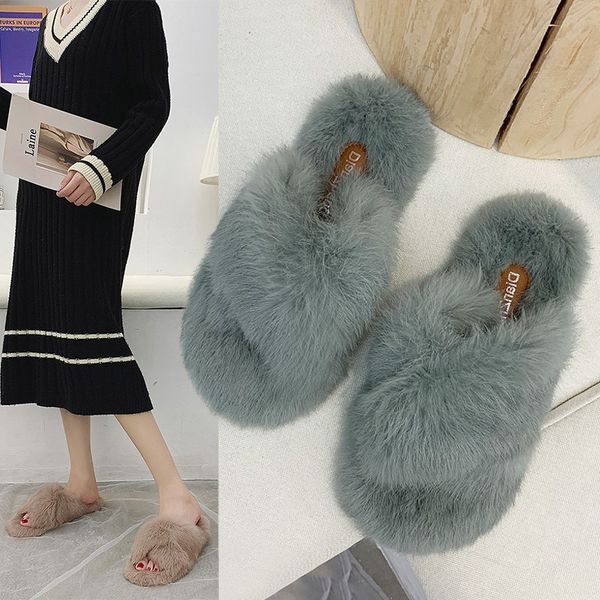 women slippers warm loafers ladies dark gray casual sandals plush fur slippers slides snow boots indoor cotton slider drag shoes lady, Black
women slippers warm loafers ladies dark gray casual sandals plush fur slippers slides snow boots indoor cotton slider drag shoes lady, Black