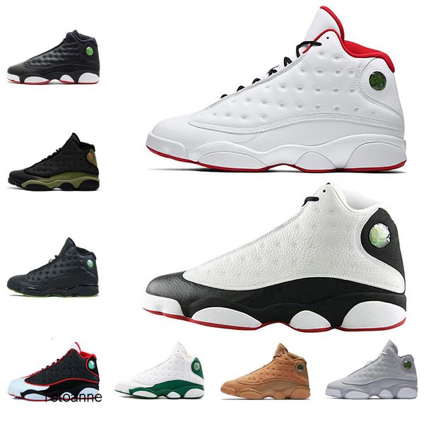 wholesale 13 men basketball shoes bred playoffs chicago ray allen basketball shoes 13s men sneaker us 7-13