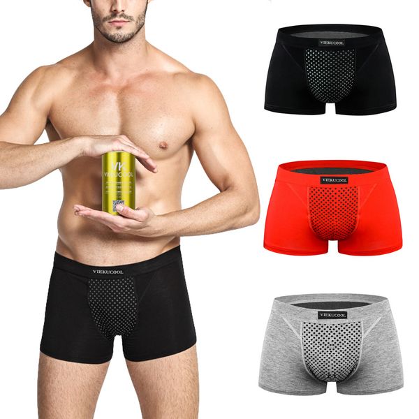 men underwear tourmaline health guard breathable underpants modal solid color casual sports briefs high quality, Black;white
men underwear tourmaline health guard breathable underpants modal solid color casual sports briefs high quality, Black;white