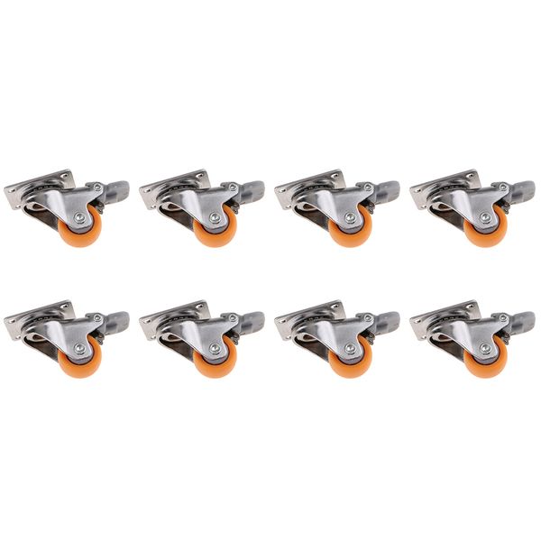 10x industrial swivel castors 1inch tapered wheel trolley wheels with brake
10x industrial swivel castors 1inch tapered wheel trolley wheels with brake