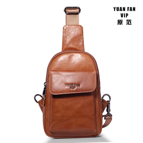 genuine leather men's chest packs vintage messenger chest shoulder bag for women cross body large capacity cowhide
genuine leather men's chest packs vintage messenger chest shoulder bag for women cross body large capacity cowhide