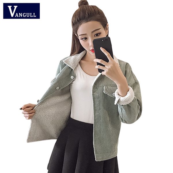 vangull women jacket fleece lined coats winter autumn fashion pocket buttons faux fur lining slim coat jackets outwear 2018 new, Black;brown
vangull women jacket fleece lined coats winter autumn fashion pocket buttons faux fur lining slim coat jackets outwear 2018 new, Black;brown