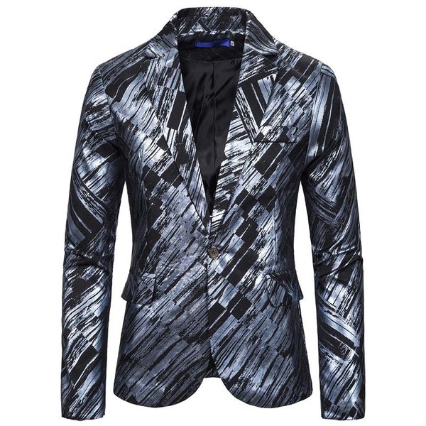 tuxedos blazer jacket men luxury twill gradient stamping suit dress costumes stage men's suits coats, White;black
tuxedos blazer jacket men luxury twill gradient stamping suit dress costumes stage men's suits coats, White;black
