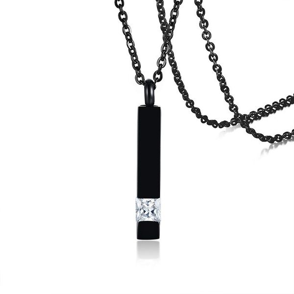stainless steel crystal bar memorial urn pendant ashes keepsake holder cremation necklace women men wholesale jewelry, Silver
stainless steel crystal bar memorial urn pendant ashes keepsake holder cremation necklace women men wholesale jewelry, Silver
