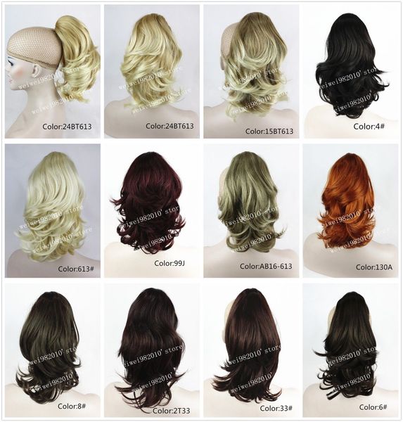 Модные Наращивание Хвоста Шиньон Волнистый Коготь Клип на Куске Волос 12 дюймов
Модные Наращивание Хвоста Шиньон Волнистый Коготь Клип на Куске Волос 12 дюймов