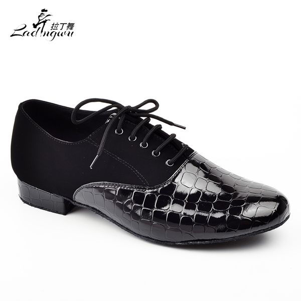 ladingwu modern crocodile texture pu and flannel dance shoes men black soft bottom ballroom dance competition shoes 2.5/4.5cm
ladingwu modern crocodile texture pu and flannel dance shoes men black soft bottom ballroom dance competition shoes 2.5/4.5cm