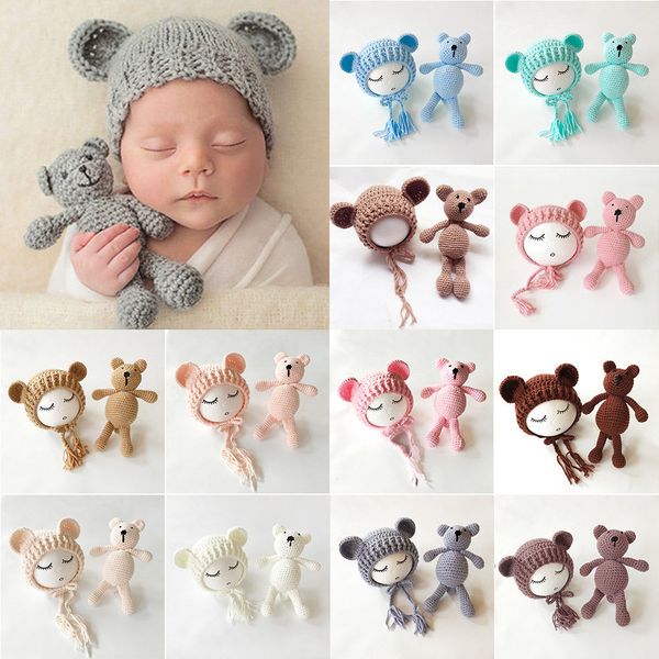 stock newborn baby girls boys pgraphy prop crochet knit costume + bear hat pgraphy prop outfits costume
stock newborn baby girls boys pgraphy prop crochet knit costume + bear hat pgraphy prop outfits costume