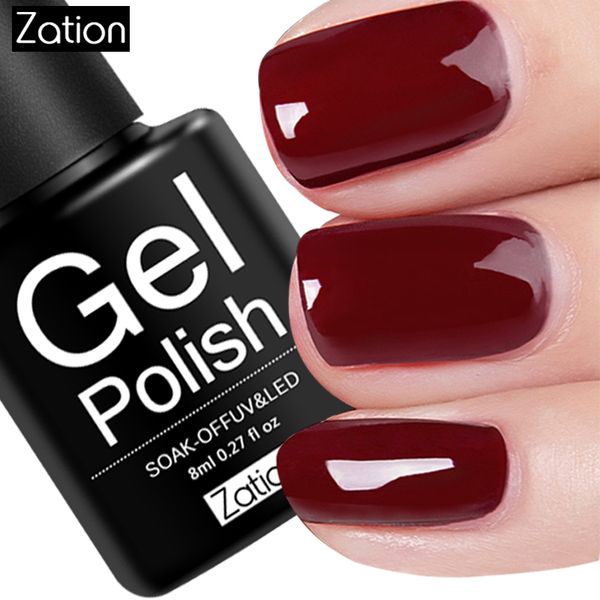 zation gel nail uv polish holographic glitter pure color hybrid nail art vernis semi permanent glitter diy macoat lacquer, Red;pink
zation gel nail uv polish holographic glitter pure color hybrid nail art vernis semi permanent glitter diy macoat lacquer, Red;pink
