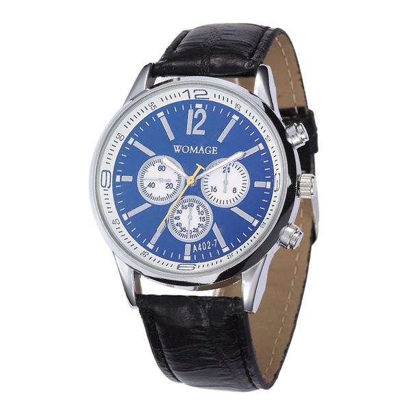 men's wrist watch fashion faux leather bluelight business suit analog quartz watch clock sport watches relogio masculino, Slivery;brown
men's wrist watch fashion faux leather bluelight business suit analog quartz watch clock sport watches relogio masculino, Slivery;brown