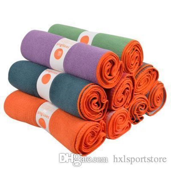 soft travel sport fitness exercise yoga pilates mat cover towel blanket non-slip sports towel 180x62cm hxl