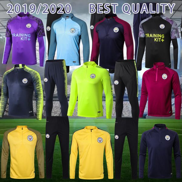 2019 mahrez jesus de bruyne kun aguero manchester jacket tracksuit city sane training suits 19 20 football kit shirt adult, Black
2019 mahrez jesus de bruyne kun aguero manchester jacket tracksuit city sane training suits 19 20 football kit shirt adult, Black