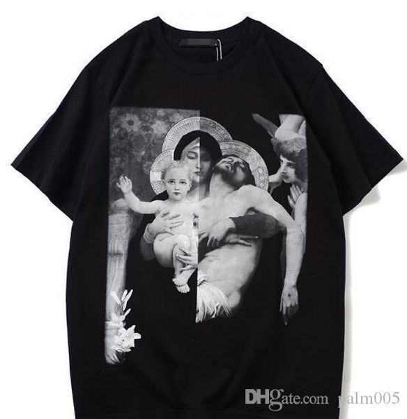 summer mens t shirt new european american trend personality black white madonna t-shirt loose round neck couple lovers t-shirts, White;black
summer mens t shirt new european american trend personality black white madonna t-shirt loose round neck couple lovers t-shirts, White;black