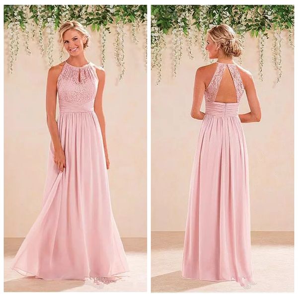 o-neck lace a-line long bridesmaids dresses floor length chiffon skirt honor of maid custom sleeveless vestidos de bridesmaids dress, White;pink
o-neck lace a-line long bridesmaids dresses floor length chiffon skirt honor of maid custom sleeveless vestidos de bridesmaids dress, White;pink