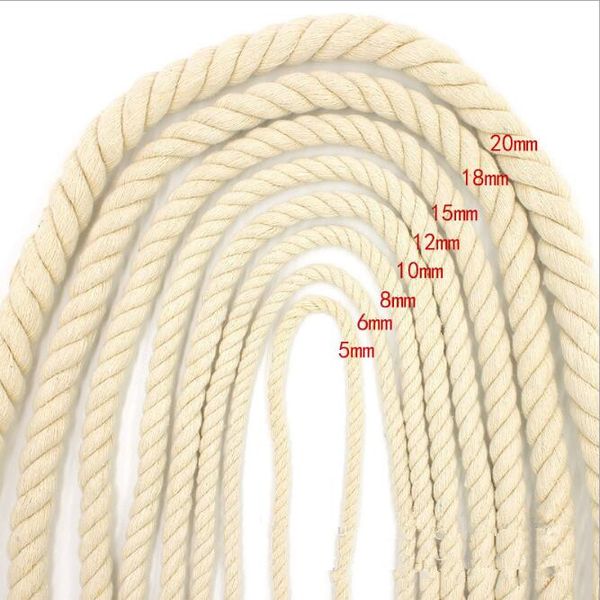 beige cotton three twisted rope string cord twine sash craft 5mm-20mm cotton thick cords for handmade decorative, Black;white
beige cotton three twisted rope string cord twine sash craft 5mm-20mm cotton thick cords for handmade decorative, Black;white