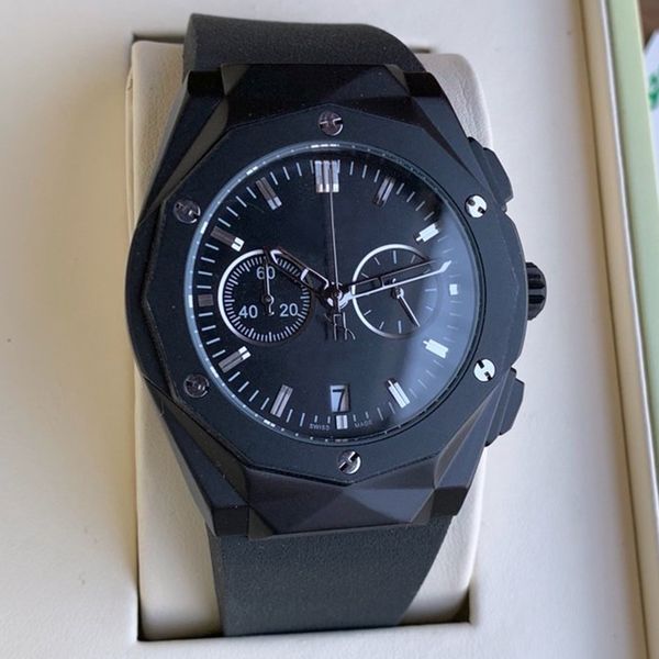 luxury mens watch gen eve classic fushion bigba ng chronograph vk quarz movement relojes all black section dial mens wristwatches, Slivery;brown
luxury mens watch gen eve classic fushion bigba ng chronograph vk quarz movement relojes all black section dial mens wristwatches, Slivery;brown