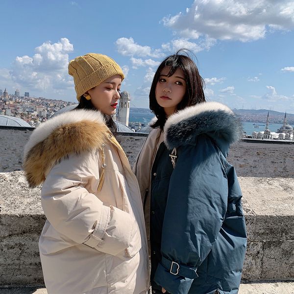 mishow 2019 winter women 90% duck down solid loose thick coat fashion hooded fur collar mid long thick down jacket mx19d8870, Black
mishow 2019 winter women 90% duck down solid loose thick coat fashion hooded fur collar mid long thick down jacket mx19d8870, Black
