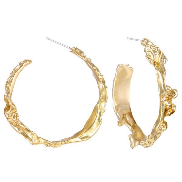 2019 new fashion gold plated irregular hammered hoop stud earrings 925 sterling silver needle personalized earring studs for women wholesale, Golden;silver
2019 new fashion gold plated irregular hammered hoop stud earrings 925 sterling silver needle personalized earring studs for women wholesale, Golden;silver