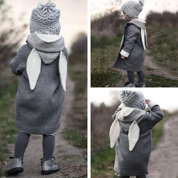 winter fashion cute ears head shape hooded front buttons warm clothing with pockets jackets coat for children girls, Blue;gray
winter fashion cute ears head shape hooded front buttons warm clothing with pockets jackets coat for children girls, Blue;gray