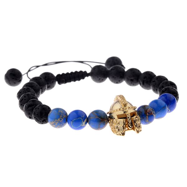 8mm natural stone beads bracelet helmet multicolor beads bracelets for women chakra braided rope adjustable bangles women men jewelry gift, Golden;silver 
8mm natural stone beads bracelet helmet multicolor beads bracelets for women chakra braided rope adjustable bangles women men jewelry gift, Golden;silver