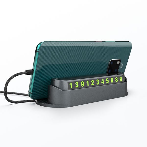 new multi-functional hideable night luminous car temporary parking card car phone number card plate styling telephone holder
new multi-functional hideable night luminous car temporary parking card car phone number card plate styling telephone holder