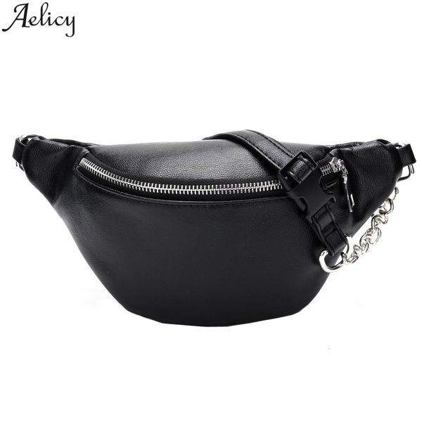 fashion women aelicy solid pack female chains bag black hobos shape pu leather waist packs chest phone pouch
fashion women aelicy solid pack female chains bag black hobos shape pu leather waist packs chest phone pouch