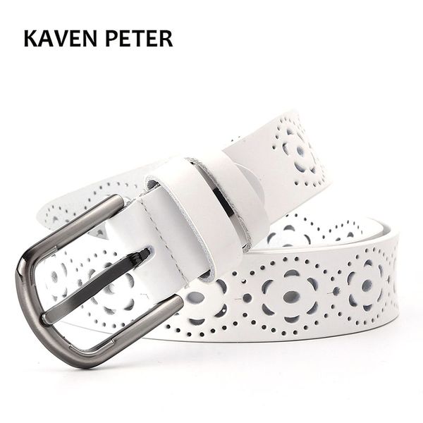 white woman belt with hollow flower fashion genuine leather belt for women jeans belts female black brown color
white woman belt with hollow flower fashion genuine leather belt for women jeans belts female black brown color