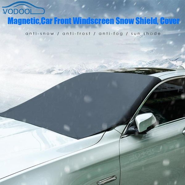 winter magnetic car windscreen snow ice shield protector cover 210x120cm vehicle front windshield sun shade for drop shipping
winter magnetic car windscreen snow ice shield protector cover 210x120cm vehicle front windshield sun shade for drop shipping