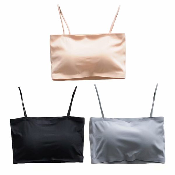 женщины с плеча эластичная трубка топы бюстгальтер блуза бандо crop top рубашка с ремешком 2020, White
женщины с плеча эластичная трубка топы бюстгальтер блуза бандо crop top рубашка с ремешком 2020, White