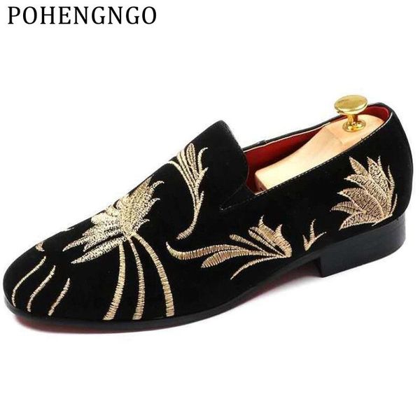 2019 men's fashion suede embroidered loafers red bottom casual printing party wedding shoes elegant man driving flats size 38-48, Black
2019 men's fashion suede embroidered loafers red bottom casual printing party wedding shoes elegant man driving flats size 38-48, Black