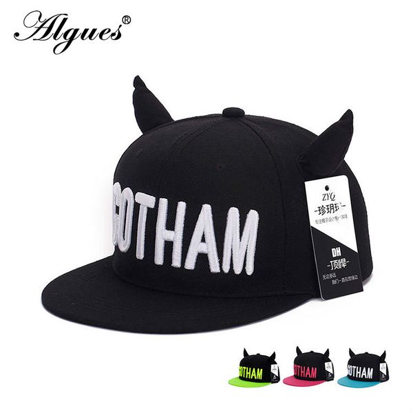 couple's hip-hop hat in spring and autumn gotham baseball bullhorn male and female flat visor outdoor snapback caps adjustable, Blue;gray
couple's hip-hop hat in spring and autumn gotham baseball bullhorn male and female flat visor outdoor snapback caps adjustable, Blue;gray