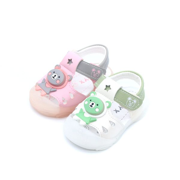 summer 2020 children's shoes men's and women's sandals bright lights shoes baotou anti-kick toddler shoes cute sandals t20050, Black;red
summer 2020 children's shoes men's and women's sandals bright lights shoes baotou anti-kick toddler shoes cute sandals t20050, Black;red