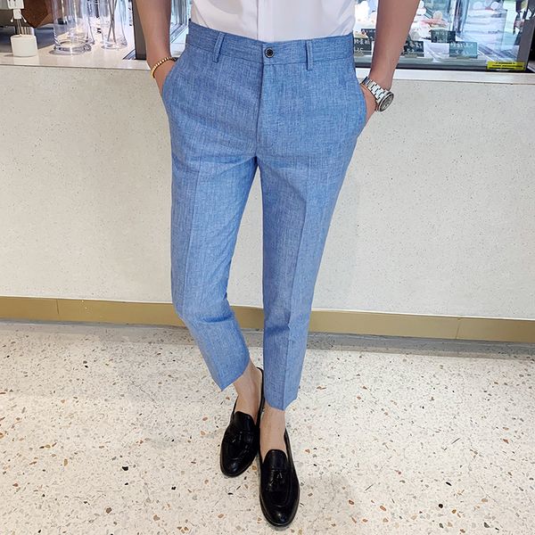men suit pants mens dress pants for wedding party formal trousers slim fit casual solid color blue pantalon perfume masculino, White;black
men suit pants mens dress pants for wedding party formal trousers slim fit casual solid color blue pantalon perfume masculino, White;black