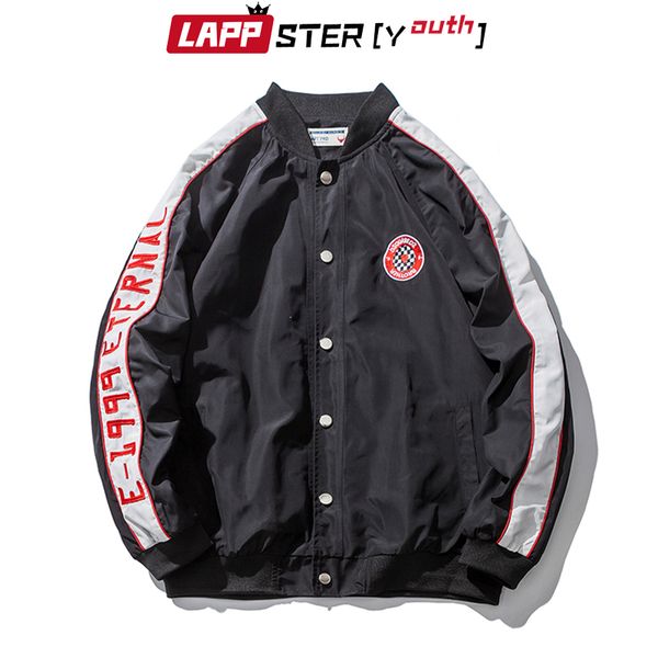 lappster-youth men side striped baseball jackets 2019 mens japanese streetwear windbreaker korean patchwork bomber jackets coats, Black;brown
lappster-youth men side striped baseball jackets 2019 mens japanese streetwear windbreaker korean patchwork bomber jackets coats, Black;brown