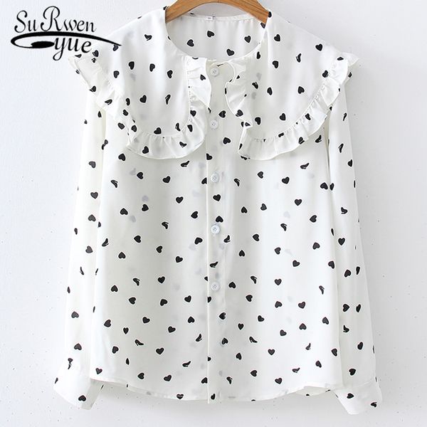 plus size women shirts women blouses long sleeve shirts 019spring chiffon blouse dollcollar shirt 2789 50, White
plus size women shirts women blouses long sleeve shirts 019spring chiffon blouse dollcollar shirt 2789 50, White