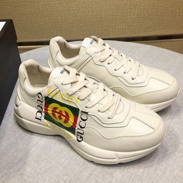 Athletic Men Shoes Comfortable Breathable Walking 2019 Fashion Sneakers Feminino Zapatos de hombre Rhyton Leather Sneakers with Logo Mens
Athletic Men Shoes Comfortable Breathable Walking 2019 Fashion Sneakers Feminino Zapatos de hombre Rhyton Leather Sneakers with Logo Mens