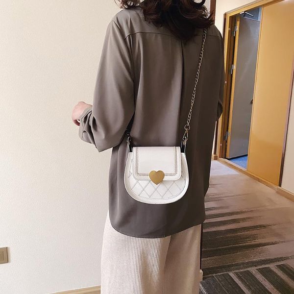 pu leather heart buckle crossbody saddle bags lady small crossbody shoulder bags for women shopping traveling ornament
pu leather heart buckle crossbody saddle bags lady small crossbody shoulder bags for women shopping traveling ornament