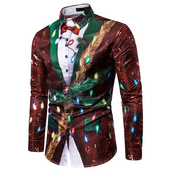 fake two pieces shirts men dress christmas men shirt camisa streetwear casual snowflakes printed blouse camisas hombre, White;black
fake two pieces shirts men dress christmas men shirt camisa streetwear casual snowflakes printed blouse camisas hombre, White;black