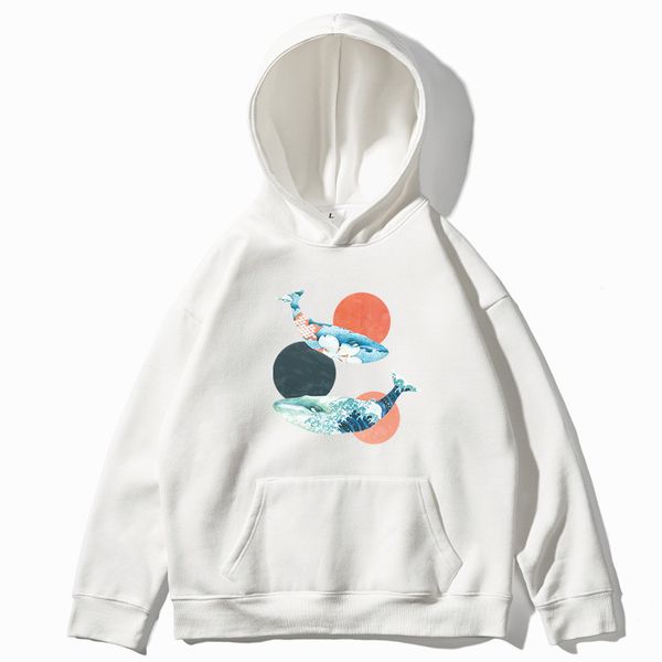 street hip hop hoodies mens womens whale print japanese style hooded sweatershirts casual designer brand pullover b101724v, Black
street hip hop hoodies mens womens whale print japanese style hooded sweatershirts casual designer brand pullover b101724v, Black